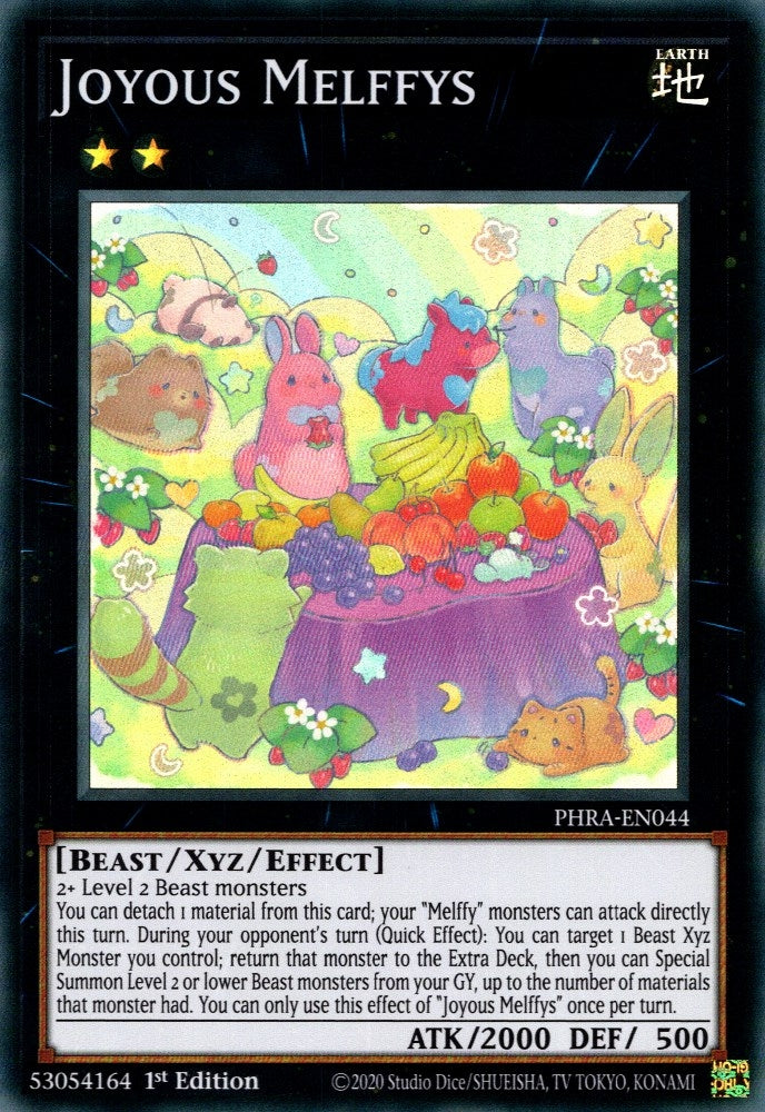 Joyous Melffys (PHRA-EN044) Super Rare