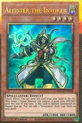 Aleister the Invoker (Alternate Art) (MAGO-EN016)  Premium Gold Rare