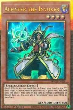 Aleister the Invoker (Alternate Art) (MAGO-EN016) (1st Edition)