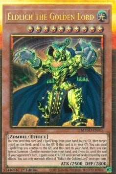 Eldlich the Golden Lord (MAGO-EN024)  Premium Gold Rare