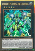 Number S39: Utopia the Lightning (MAGO-EN034)  Premium Gold Rare