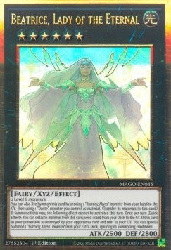 Beatrice, Lady of the Eternal (MAGO-EN035)  Premium Gold Rare