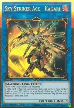 Sky Striker Ace - Kagari (MAGO-EN038)  Premium Gold Rare