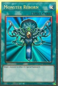 Monster Reborn (MAGO-EN045)  Premium Gold Rare