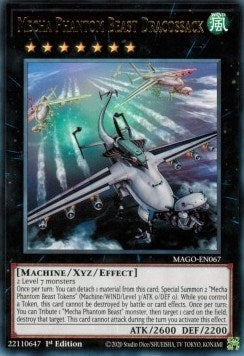 Mecha Phantom Beast Dracossack (MAGO-EN067)  Rare