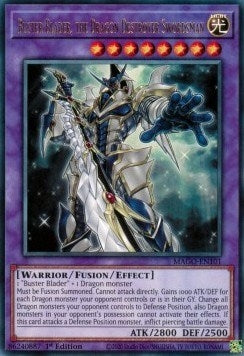 Buster Blader, the Dragon Destroyer Swordsman (MAGO-EN101)  Rare