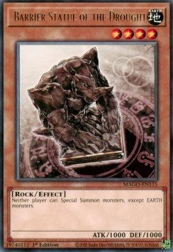 Barrier Statue of the Drought (MAGO-EN115)  Rare
