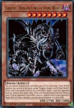 Grapha, Dragon Lord of Dark World (MAGO-EN118)  Rare