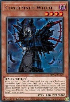 Condemned Witch (MAGO-EN129)  Rare