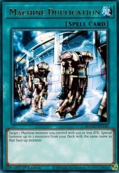 Machine Duplication (MAGO-EN140)  Rare