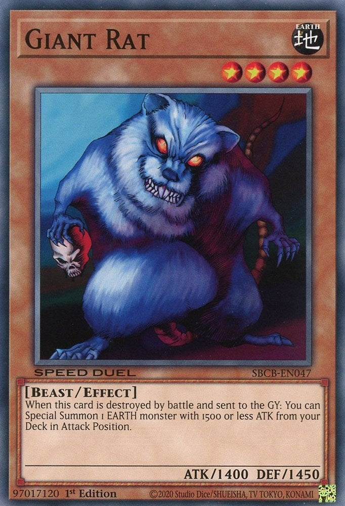 Giant Rat (Speed Duel: Battle City Box)