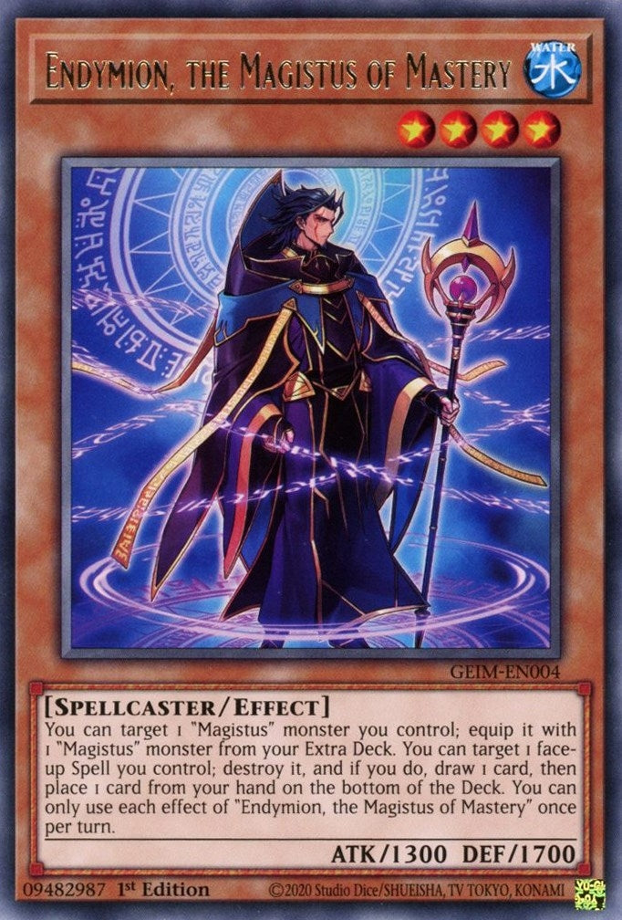 Endymion, the Magistus of Mastery (GEIM-EN004) Rare