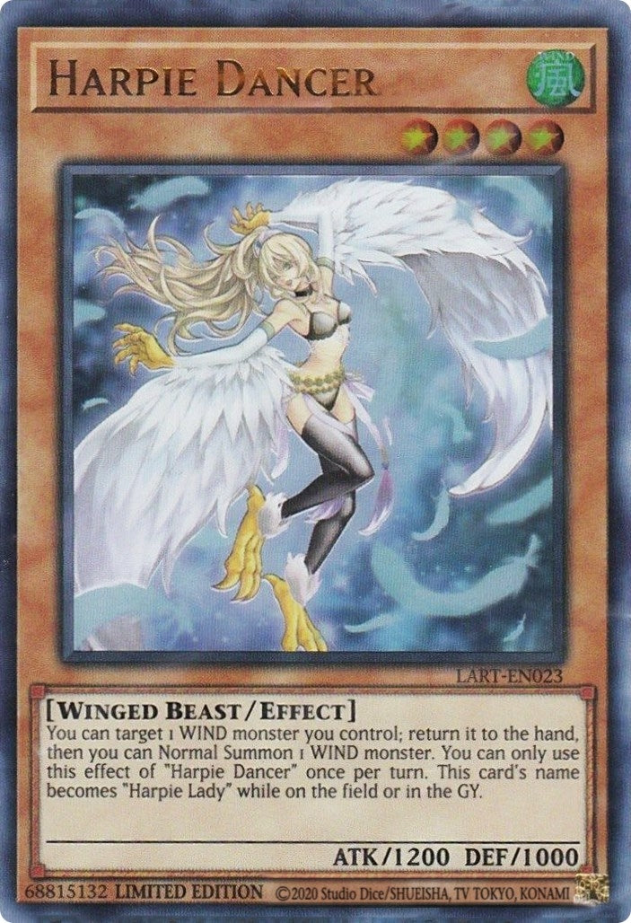Harpie Dancer (LART-EN023) Ultra Rare