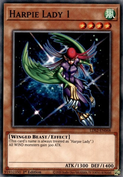 Harpie Lady 1 (LDS2-EN068) Common