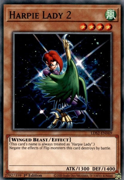 Harpie Lady 2 (LDS2-EN069) Common