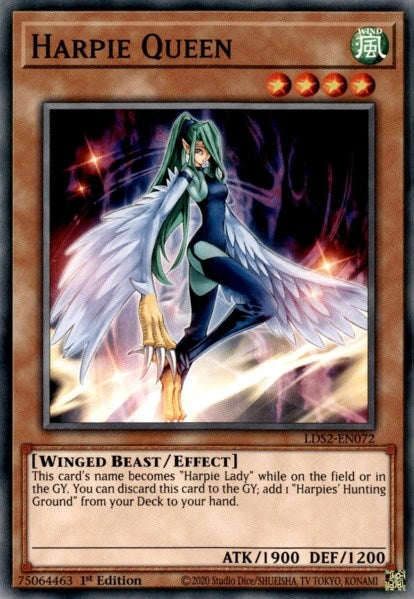 Harpie Queen (LDS2-EN072) Common