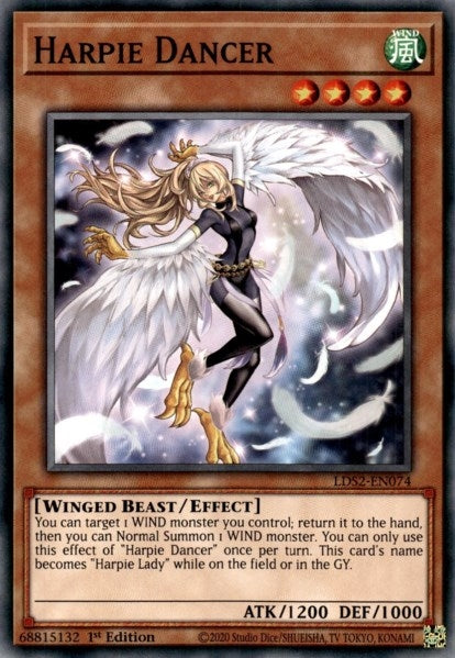 Harpie Dancer (LDS2-EN074) Common
