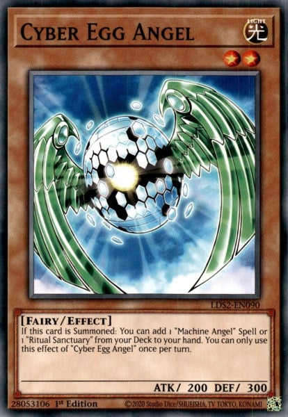 Cyber Egg Angel (LDS2-EN090) Common