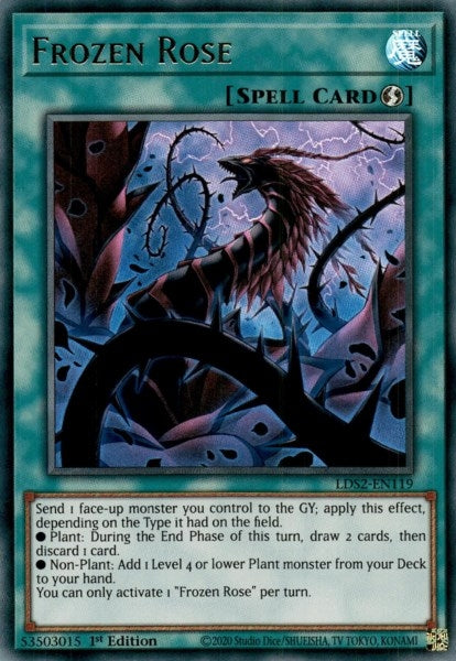 Frozen Rose (LDS2-EN119) Ultra Rare