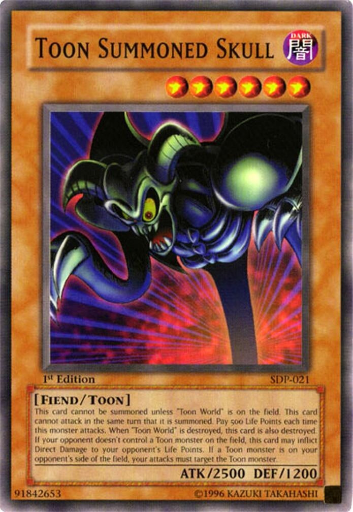 Toon Summoned Skull (SDP-021) Common