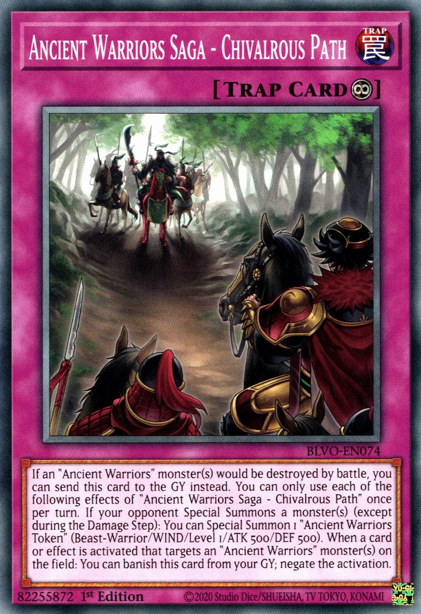 Ancient Warriors Saga - Chivalrous Path (BLVO-EN074) Common