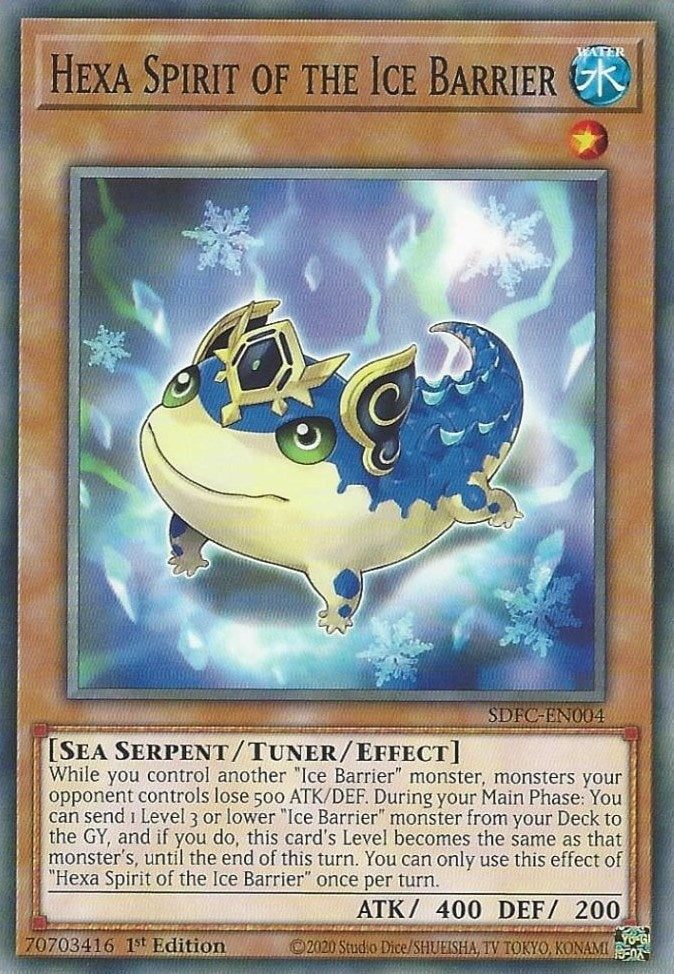 Hexa Spirit of the Ice Barrier (SDFC-EN004) Common