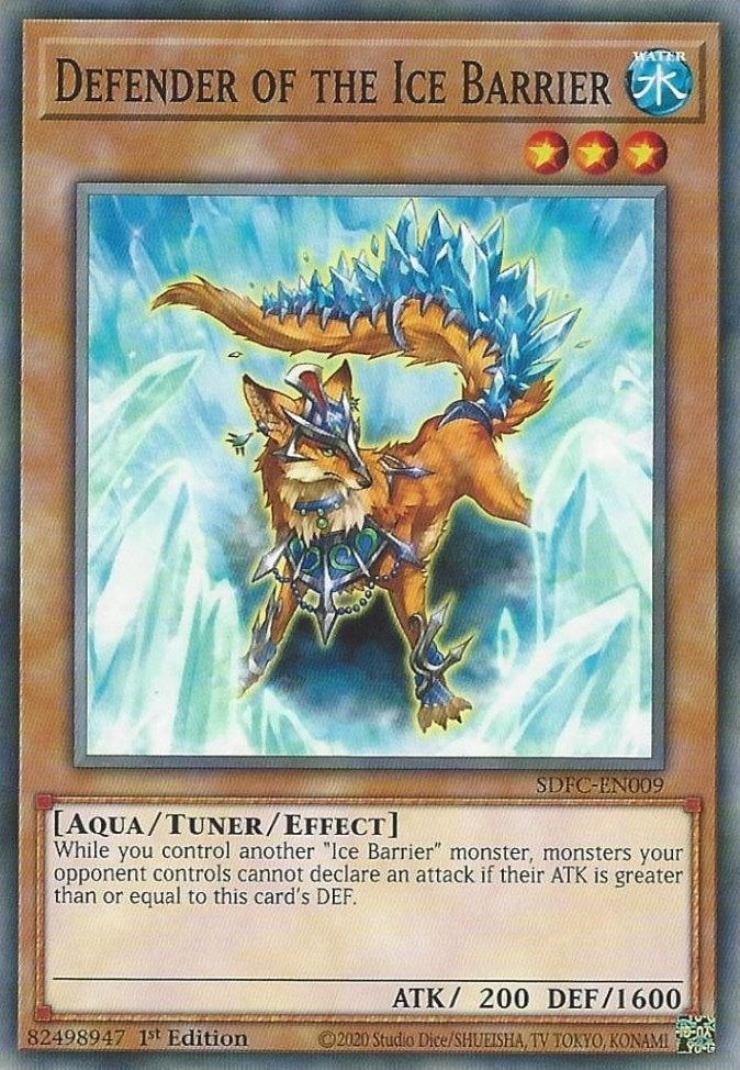 Defender of the Ice Barrier (SDFC-EN009) Common