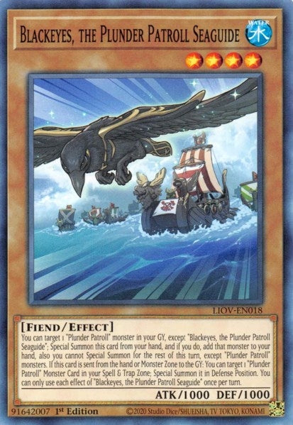 Blackeyes, the Plunder Patroll Seaguide (LIOV-EN018) Common