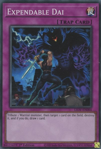Expendable Dai (LIOV-EN084) Super Rare