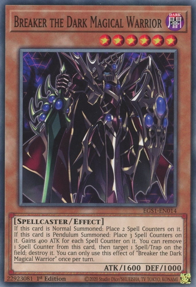 Breaker the Dark Magical Warrior (EGS1-EN014)  Common