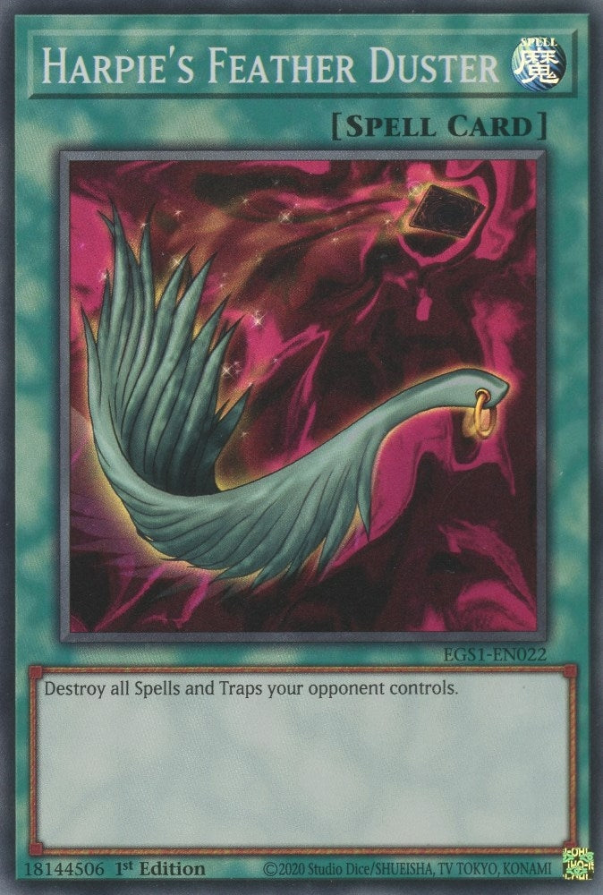 Harpie's Feather Duster (EGS1-EN022)  Super Rare