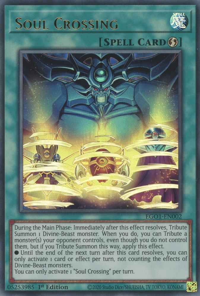 Soul Crossing (EGO1-EN002)  Ultra Rare