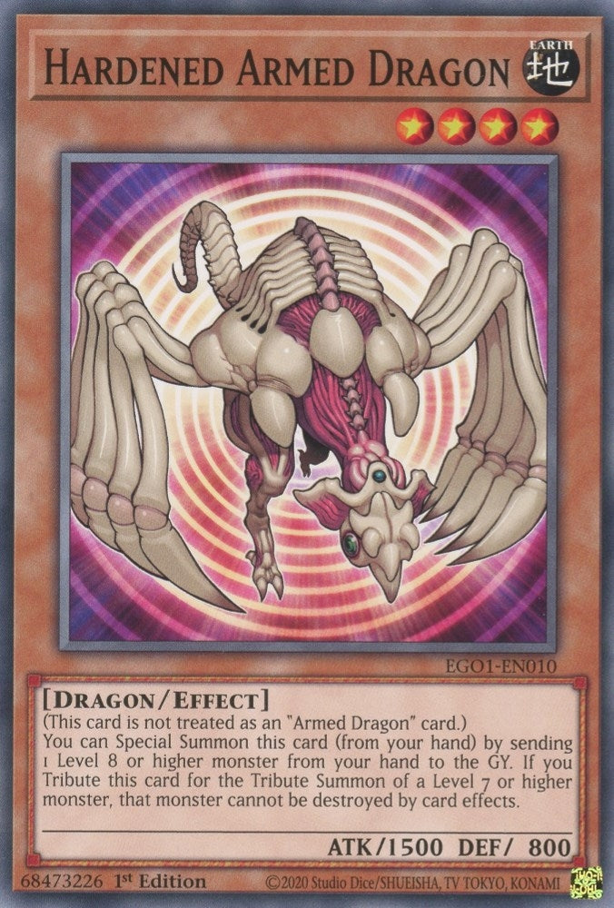 Hardened Armed Dragon (EGO1-EN010)  Common