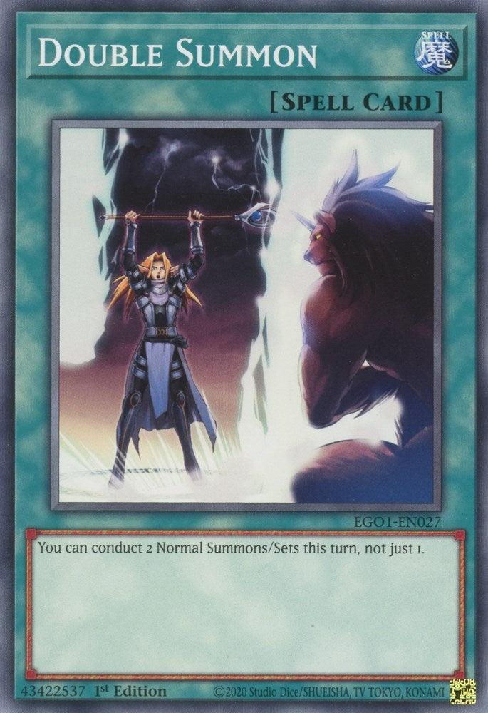 Double Summon (EGO1-EN027) Common