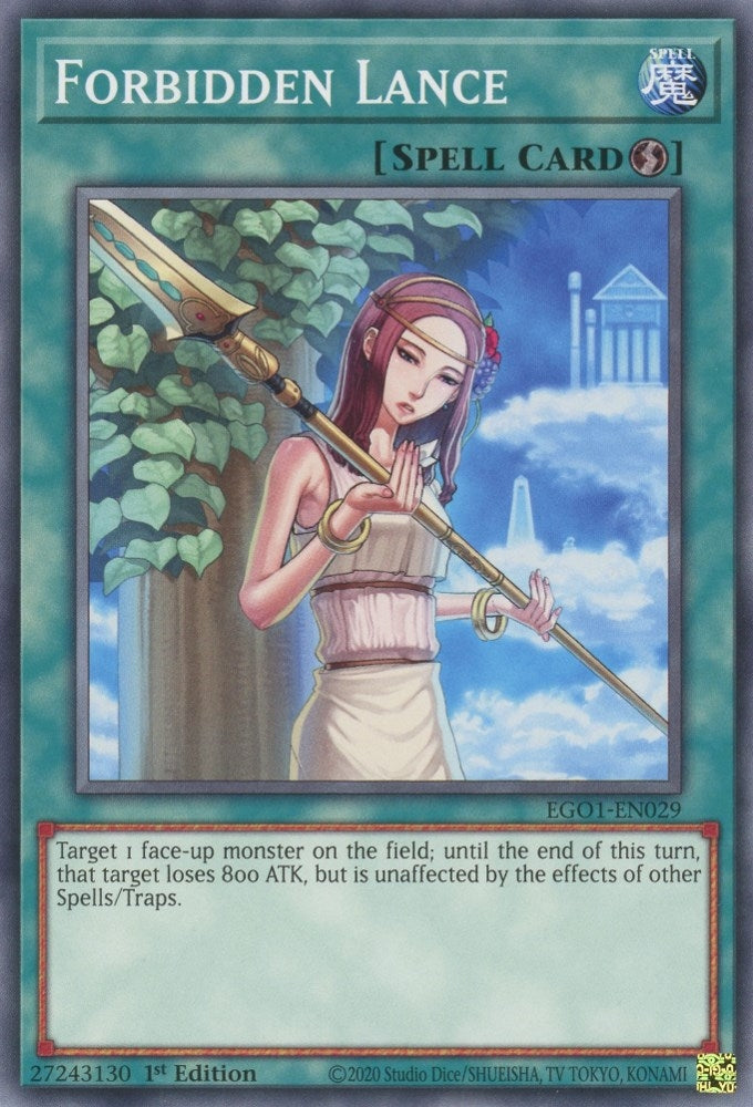 Forbidden Lance (EGO1-EN029)  Common