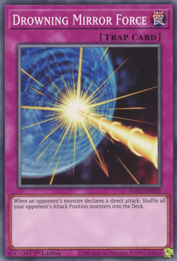 Drowning Mirror Force (EGO1-EN035)  Common