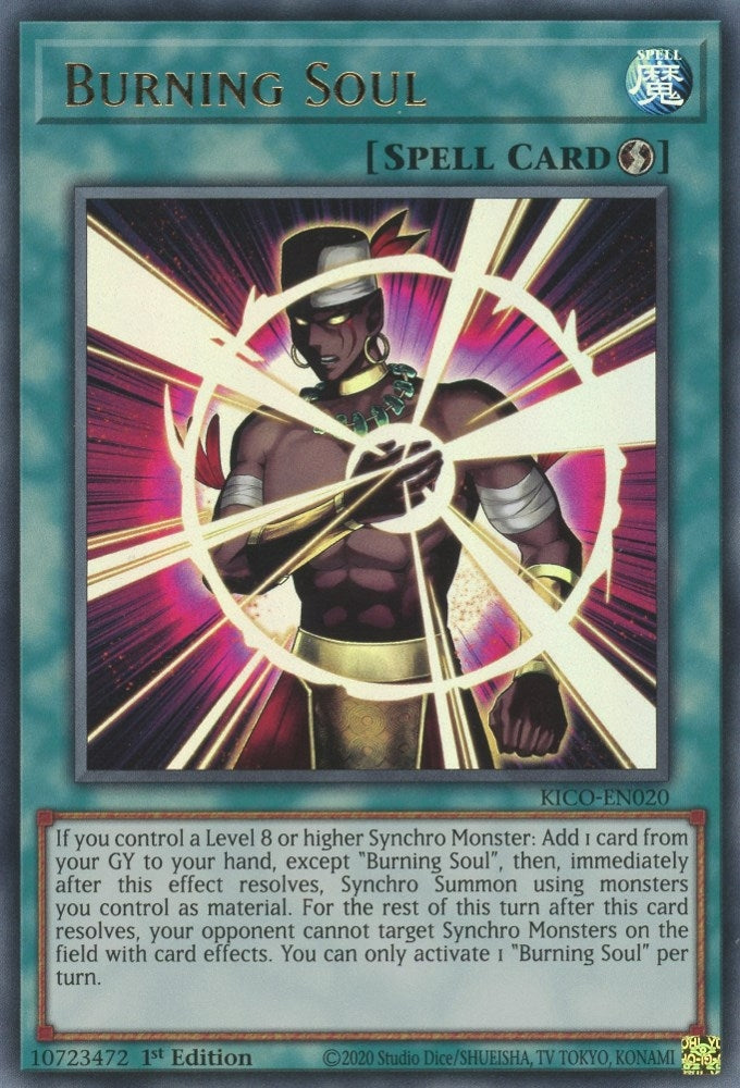 Burning Soul (KICO-EN020) Ultra Rare