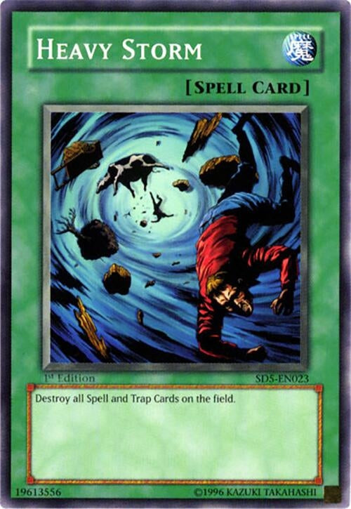 Heavy Storm (Structure Deck: Warrior's Triumph)