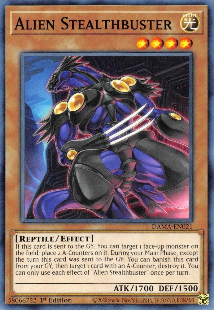 Alien Stealthbuster (DAMA-EN021) Common