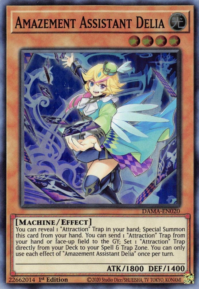 Amazement Assistant Delia (DAMA-EN020) Super Rare