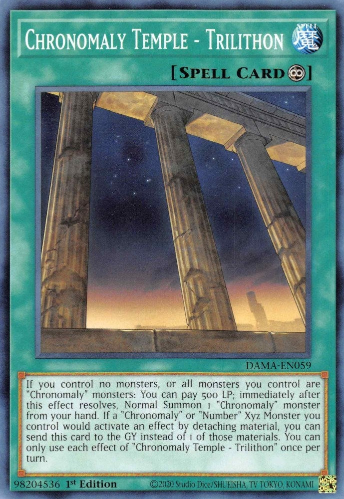 Chronomaly Temple - Trilithon (DAMA-EN059) Common