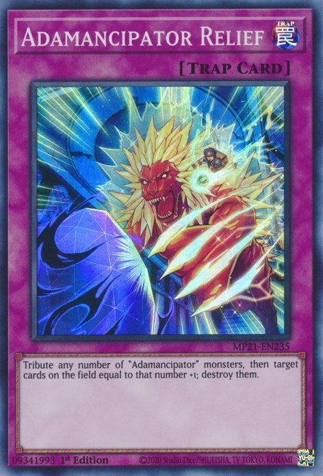 Adamancipator Relief (MP21-EN235) Super Rare