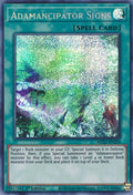 Adamancipator Signs (MP21-EN234) Prismatic Secret Rare