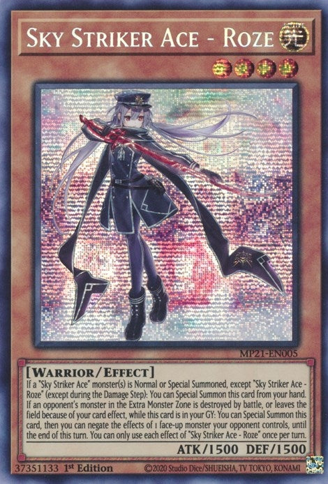 Sky Striker Ace - Roze (MP21-EN005)  Prismatic Secret Rare