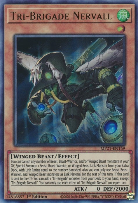 Tri-Brigade Nervall (MP21-EN169) Ultra Rare