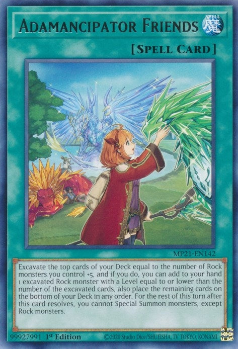 Adamancipator Friends (MP21-EN142) Rare