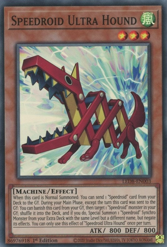 Speedroid Ultra Hound (LED8-EN003)  Super Rare