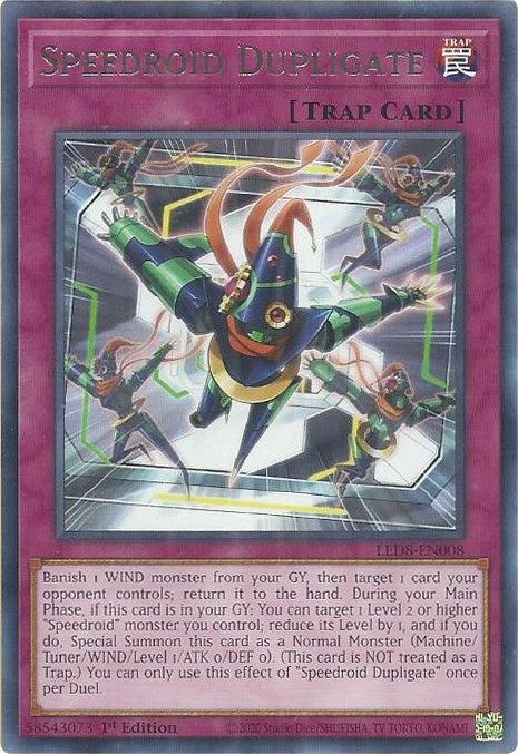 Speedroid Dupligate (LED8-EN008)  Rare