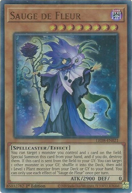 Sauge de Fleur (LED8-EN021)  Ultra Rare
