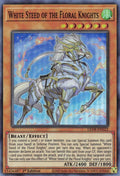 White Steed of the Floral Knights (LED8-EN022)  Super Rare